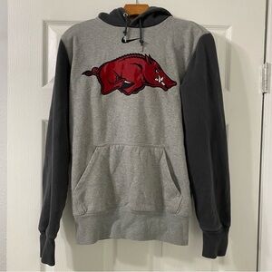 Nike Razorback pullover gray hoodie